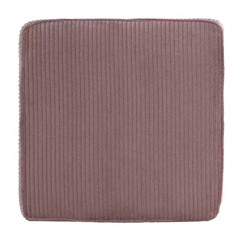 Pouf carré d'appoint moderne rembourré