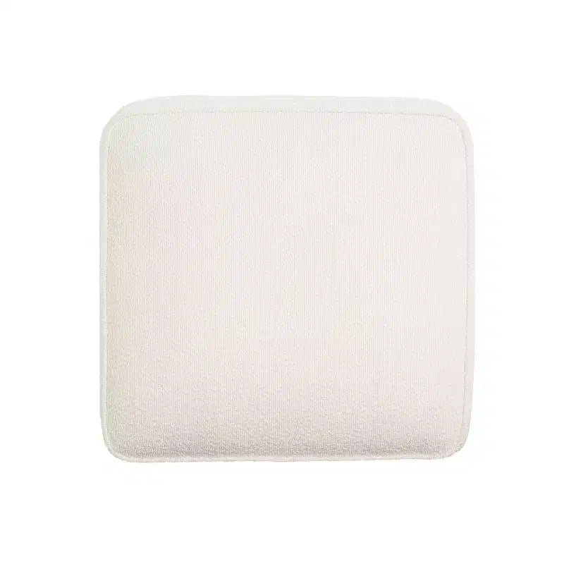 Pouf carré d'appoint moderne rembourré
