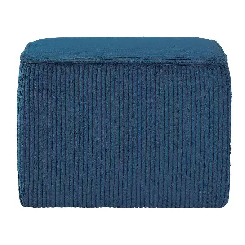 Pouf carré d'appoint moderne rembourré