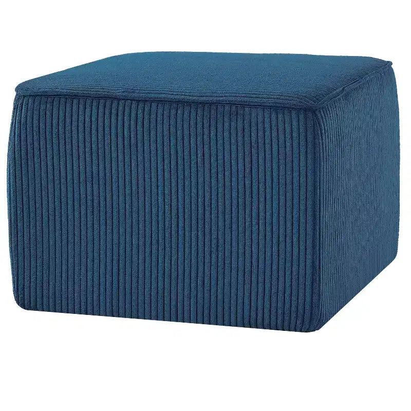 Pouf carré d'appoint moderne rembourré