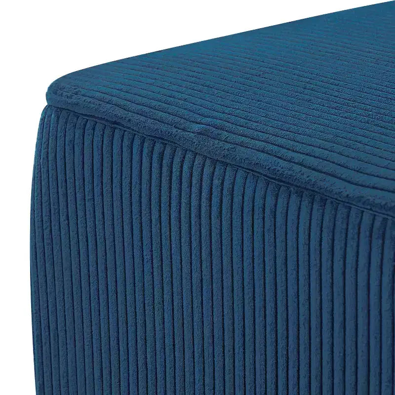 Pouf carré d'appoint moderne rembourré