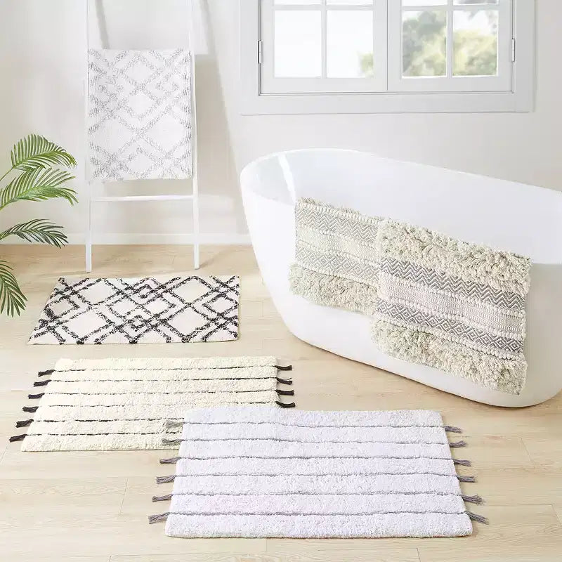 Miroir décoratif en bois massif à bords arrondis pour chambre à coucher, salle de bain et salon - Bois naturel