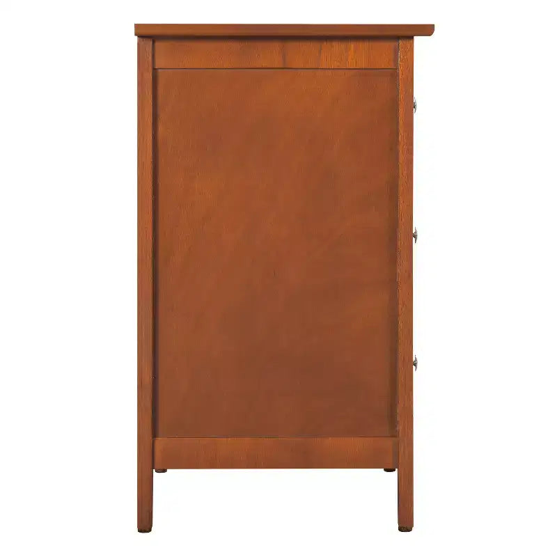 Table de chevet 63,5H x 48,26L x 38,1P, 3 tiroirs, rangement compact