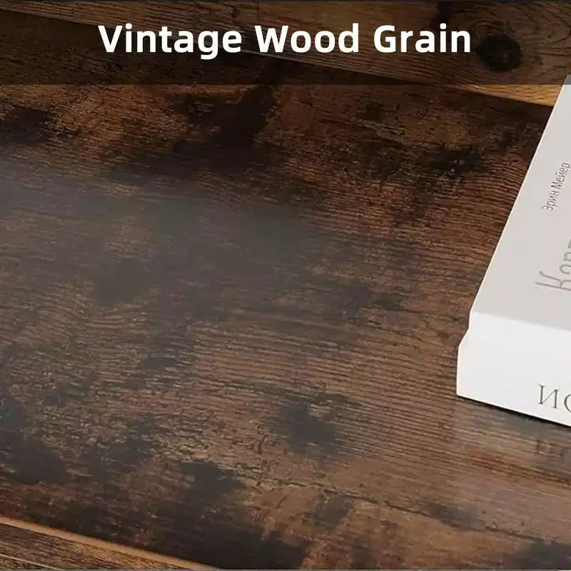 Étagère vintage ouverte à 6 niveaux, bibliothèque de rangement spacieuse pour livres et décorations
