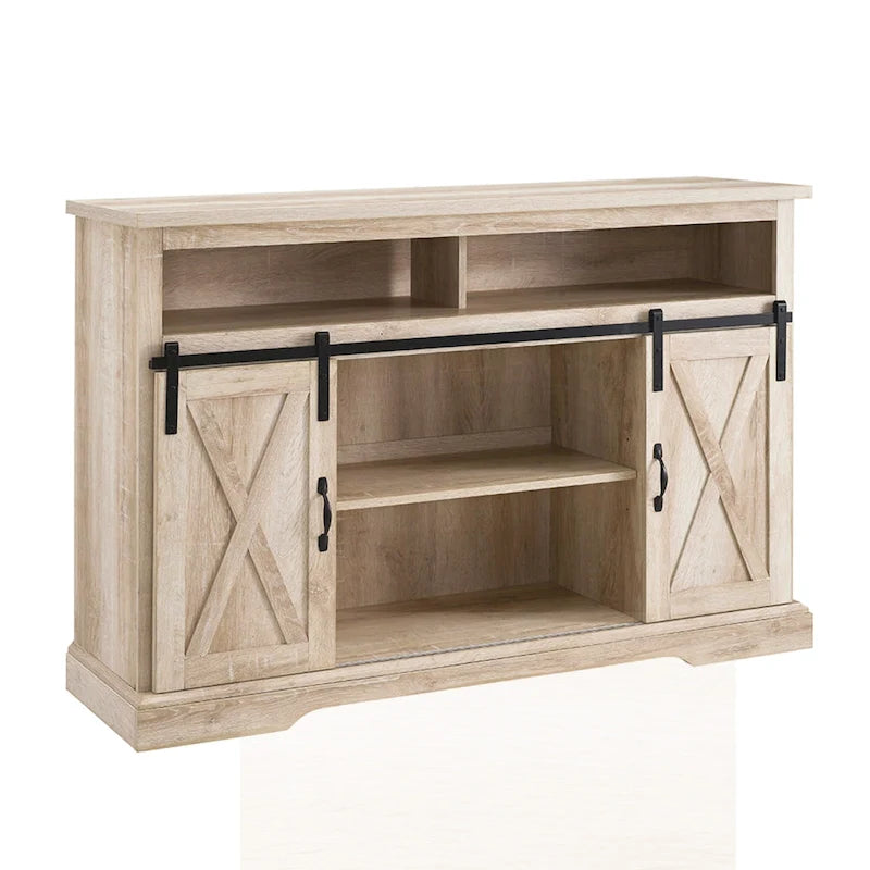 Middlebrook 52-inch Highboy Sliding Barn Door TV Stand