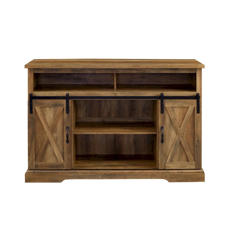 Middlebrook 52-inch Highboy Sliding Barn Door TV Stand