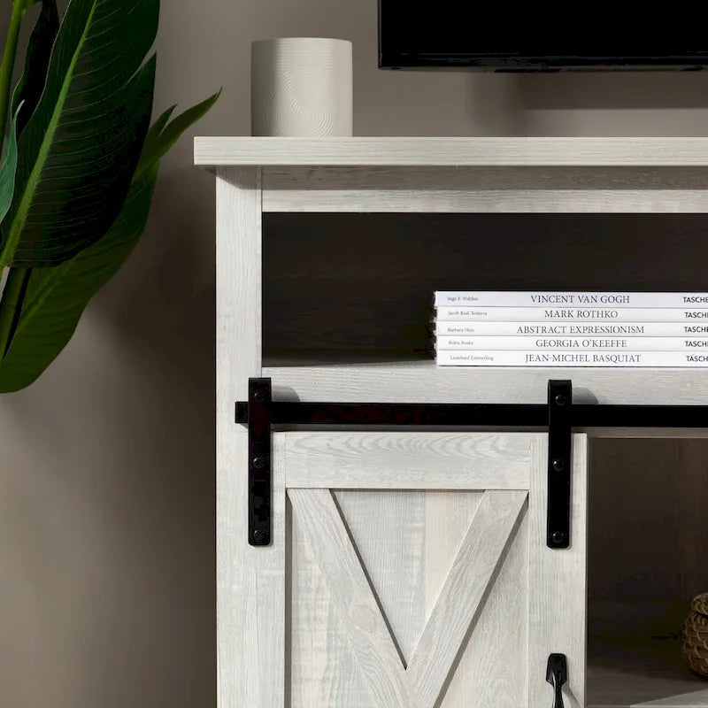 Middlebrook 52-inch Highboy Sliding Barn Door TV Stand
