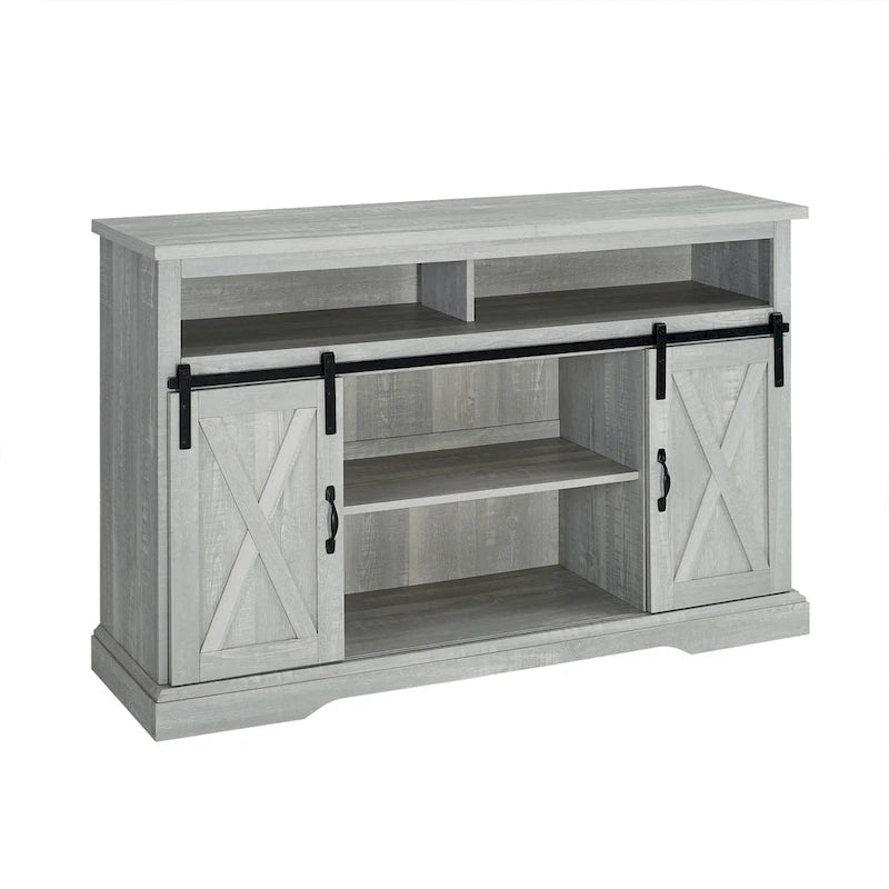 Middlebrook 52-inch Highboy Sliding Barn Door TV Stand