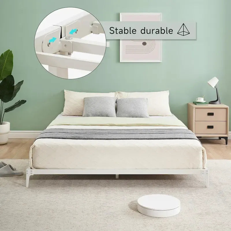 Metal Bed Frame, Low Platform Bed Frames