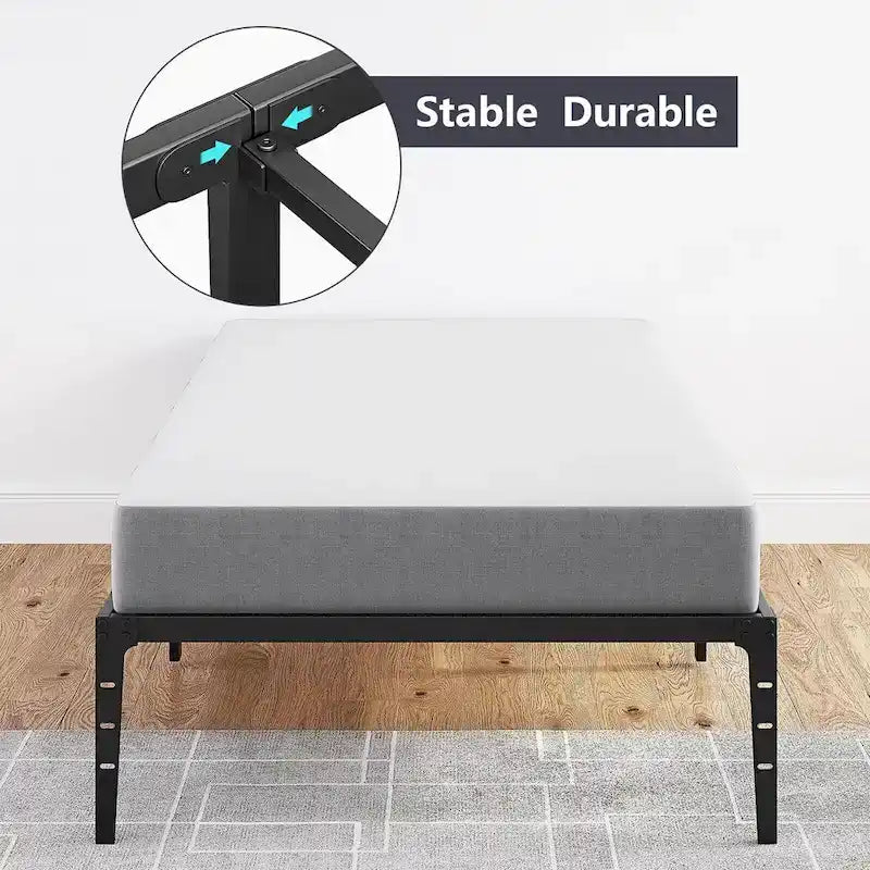 Metal Bed Frame, Low Platform Bed Frames