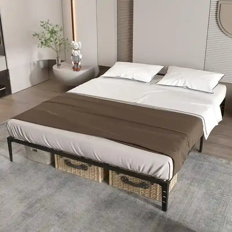 Metal Bed Frame, Low Platform Bed Frames