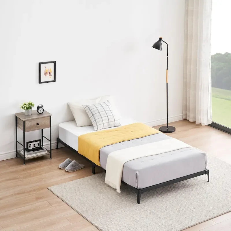 Metal Bed Frame, Low Platform Bed Frames