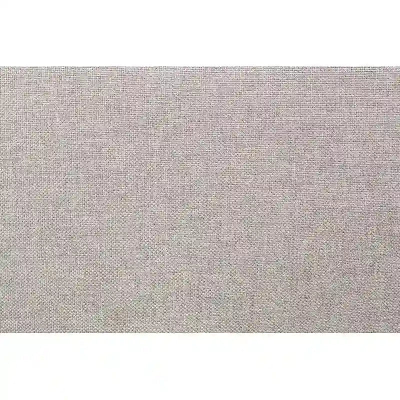 Light Brown Color 1pc Queen Size Bed Burlap Fabric Headboard Upholstered Bedroom Furniture Platform Bedframe
