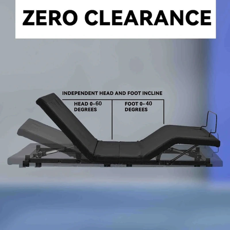 Adjustable Electric Bed Base with Remote Control