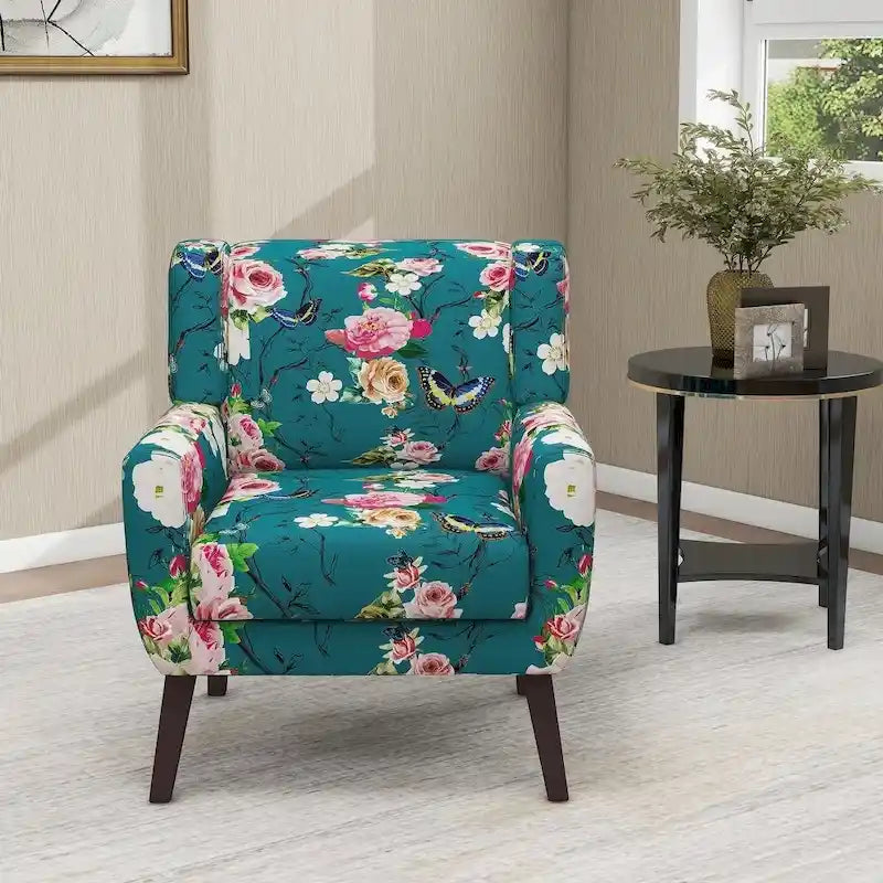 Modern Accent Armchair Comfy Accent Chair For Living Room/Bedroom