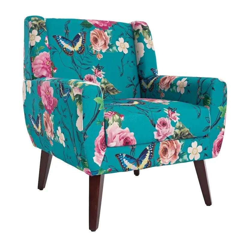 Modern Accent Armchair Comfy Accent Chair For Living Room/Bedroom