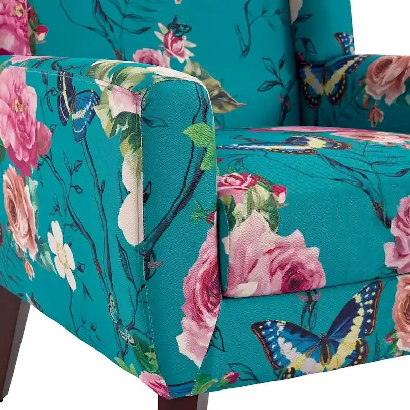 Modern Accent Armchair Comfy Accent Chair For Living Room/Bedroom