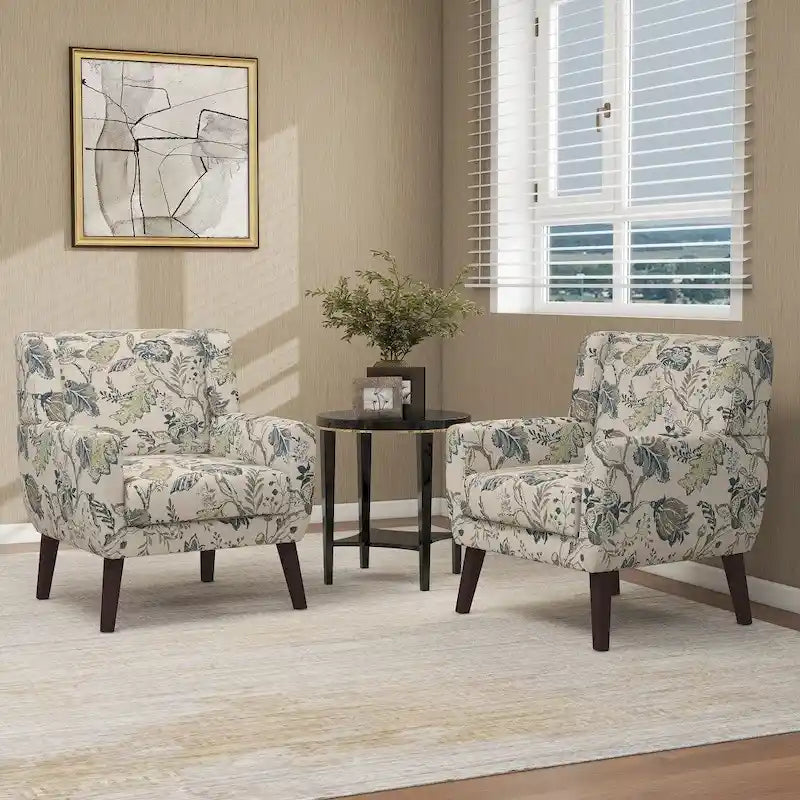 Modern Accent Armchair Comfy Accent Chair For Living Room/Bedroom