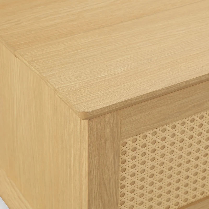 Chelsea Square Teagan Rattan Lift-Top Coffee Table with Storage - 42 x 17