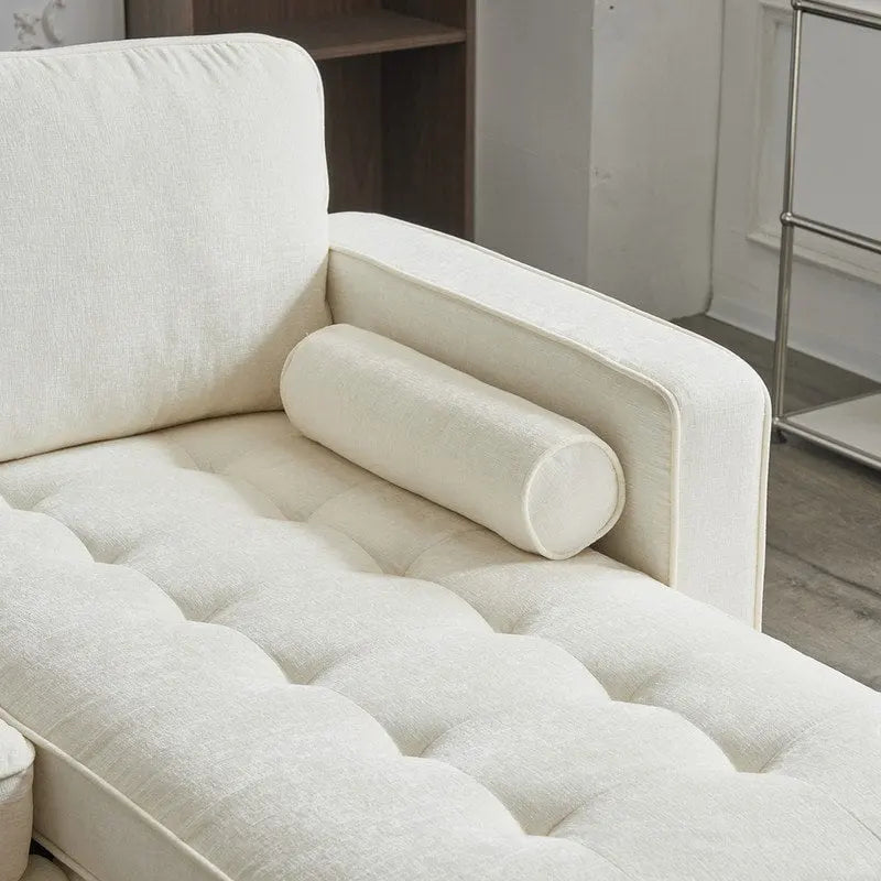 3-Seater Golden Tripod Legs Indoor Modular Sofa