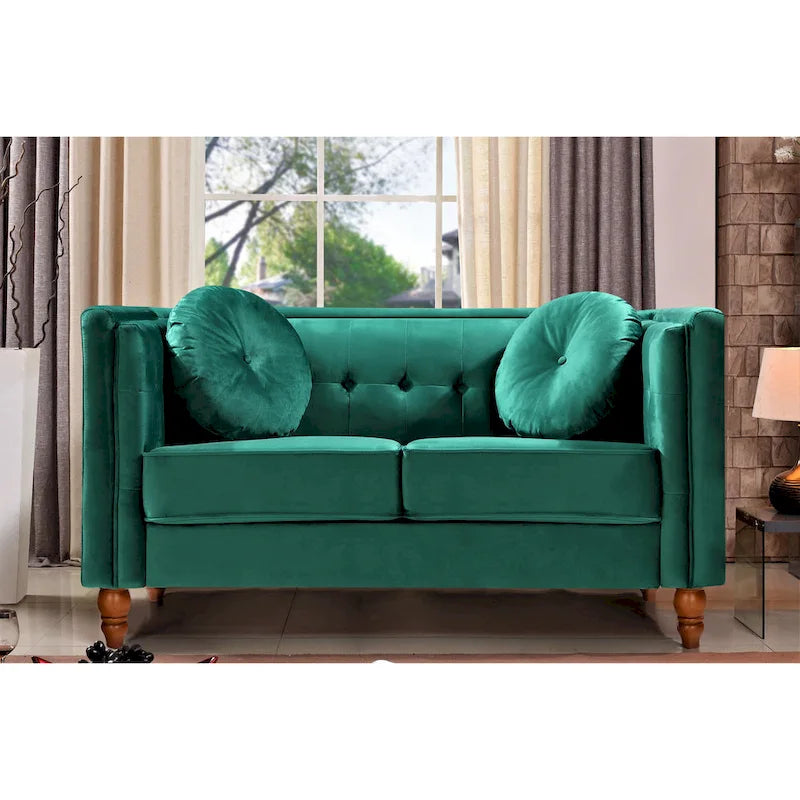 Angie Classic Kittleson Chesterfield Loveseat