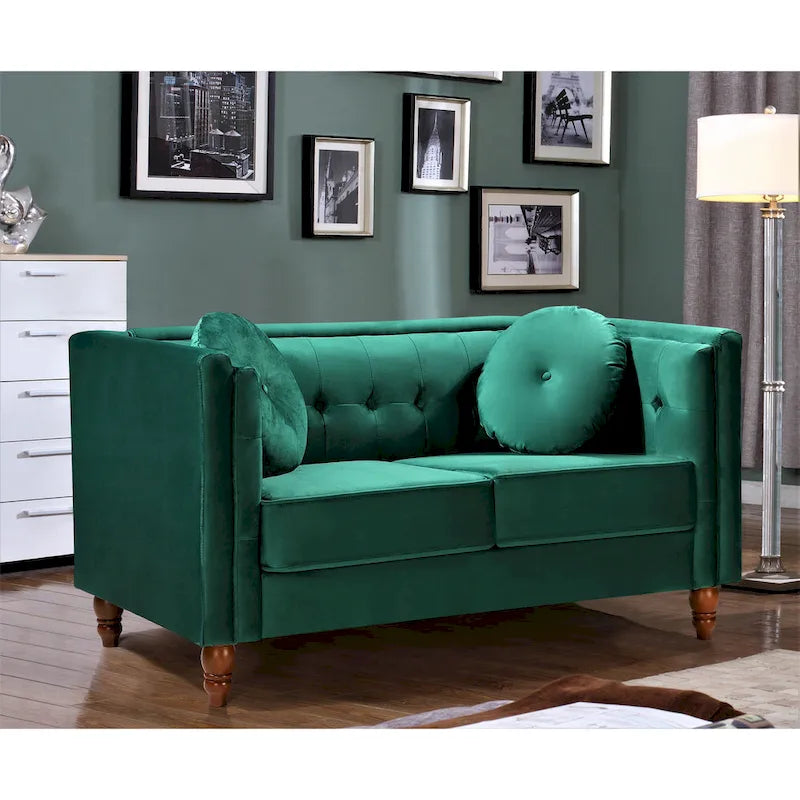 Angie Classic Kittleson Chesterfield Loveseat