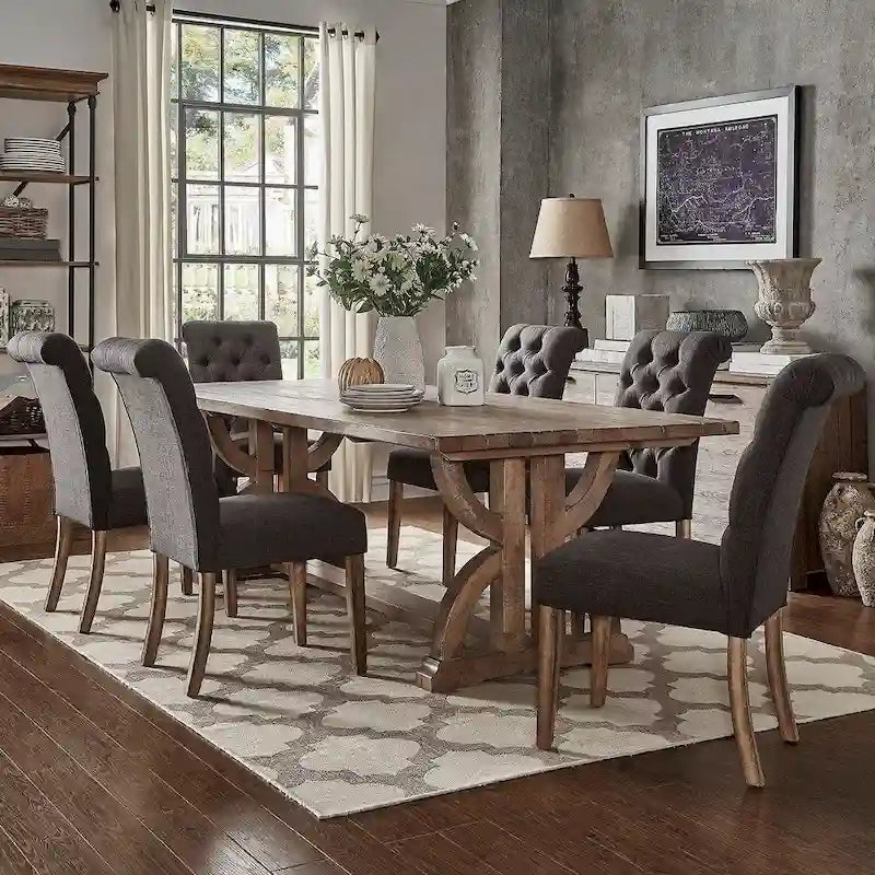 Paloma Reclaimed Wood Rectangular Dining Set by iNSPIRE Q Artisan