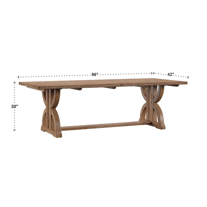 Paloma Reclaimed Wood Rectangular Dining Set by iNSPIRE Q Artisan