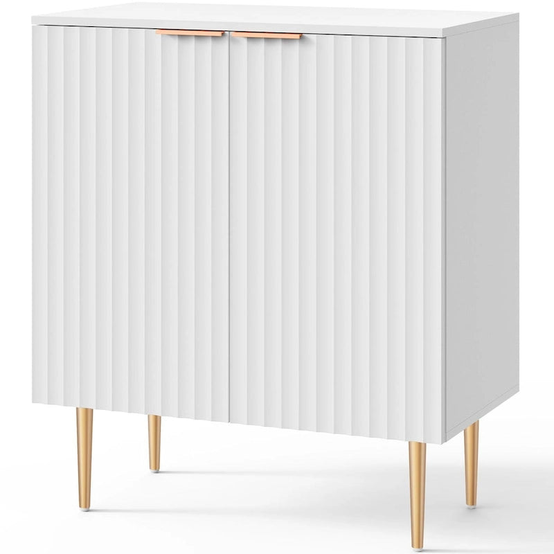 SICOTAS Sideboard Buffet Storage Cabinet with Adjustable Shelves - N/A