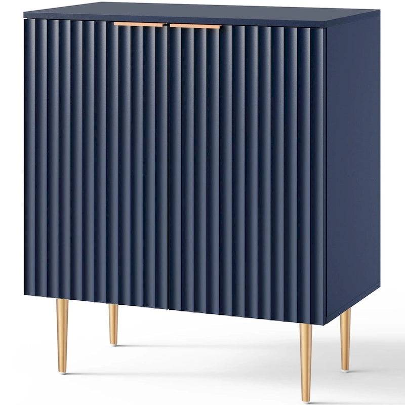 SICOTAS Sideboard Buffet Storage Cabinet with Adjustable Shelves - N/A