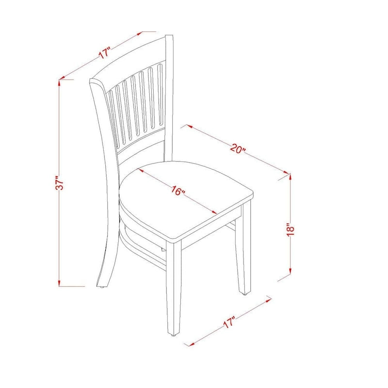 East West Furniture Dinette Set Contains a Round Dining Table with Dropleaf and Dining Room Chairs, (Pieces & Seat Options)