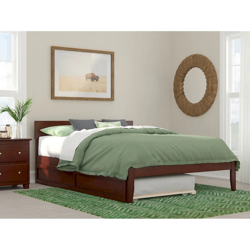 AFI Boston Platform Bed with Trundle