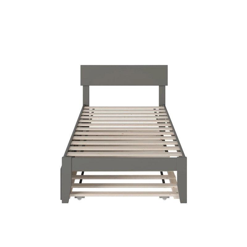 AFI Boston Platform Bed with Trundle