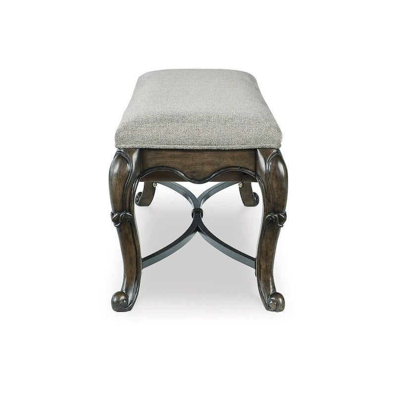 Signature Design by Ashley Maylee Dark Brown 63 Dining Bench - 63.25W x 17.5D x 20.25H
