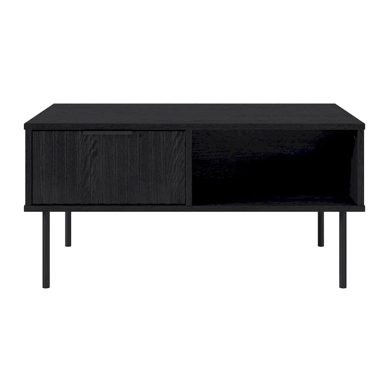Alexander Fluted Coffee Table with Drawer