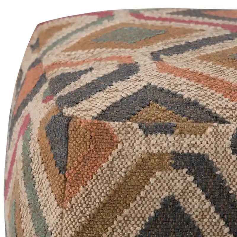 WYNDENHALL Mirella Boho Square Pouf