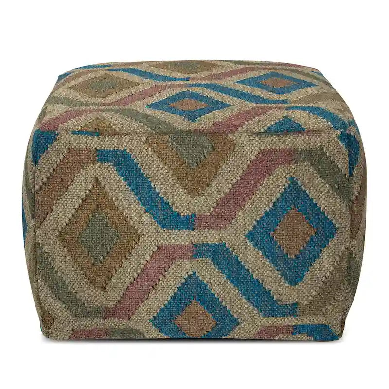 WYNDENHALL Mirella Boho Square Pouf