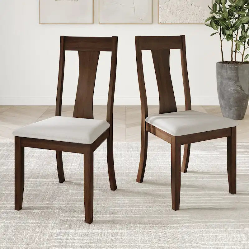 CraftPorch Vintage Style 7-piece Wooden Dining Set