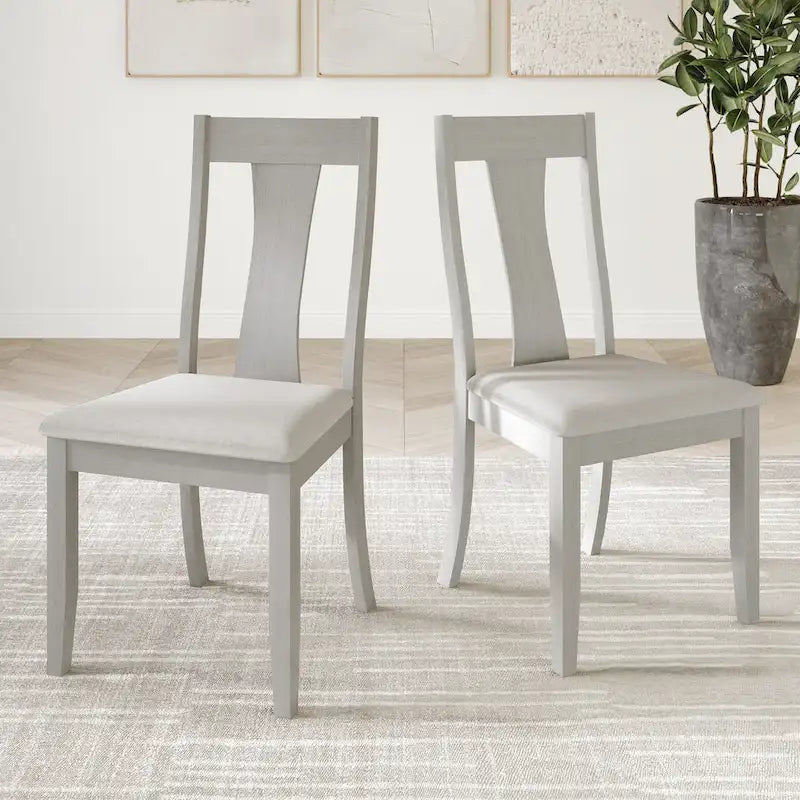 CraftPorch Vintage Style 7-piece Wooden Dining Set