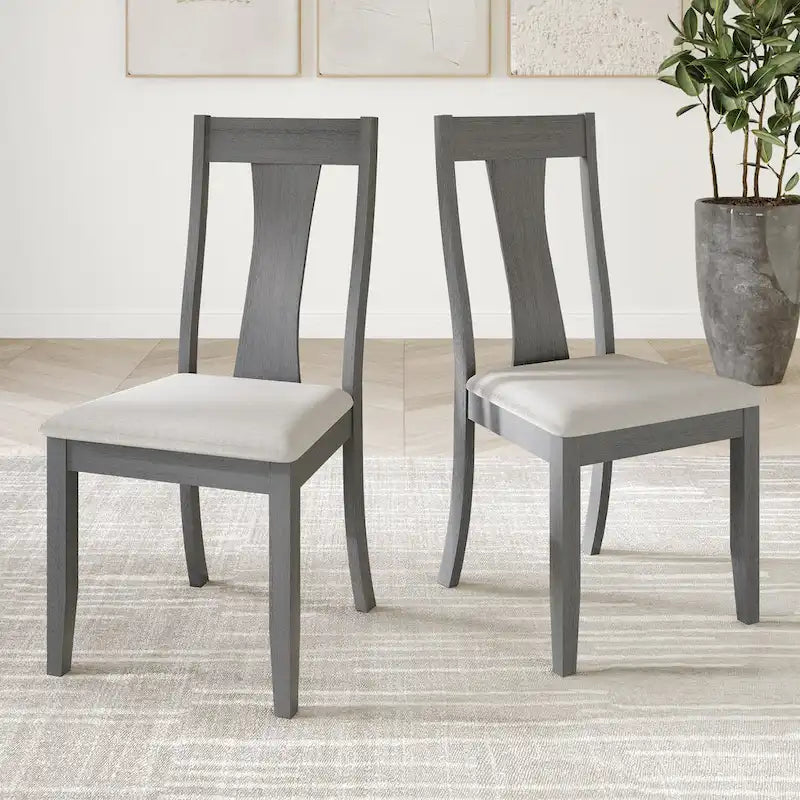 CraftPorch Vintage Style 7-piece Wooden Dining Set