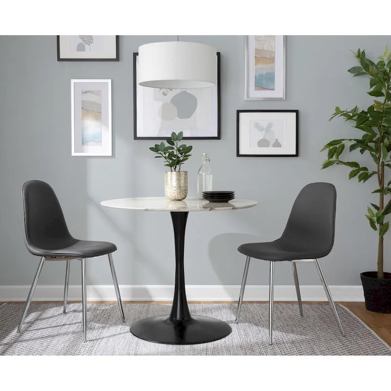 Porch & Den Stone Mod Modern Table