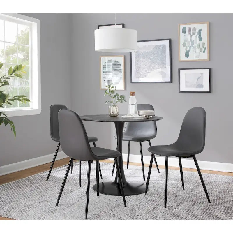 Porch & Den Stone Mod Modern Table