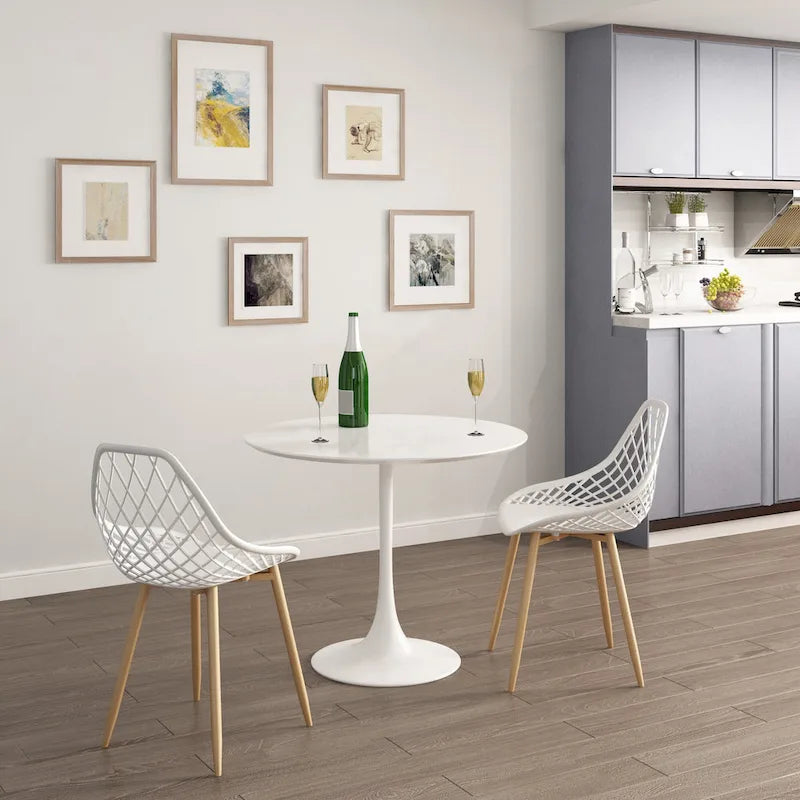 Jamesdar Kurv 31.5 Mid-Century Modern Cafe Table