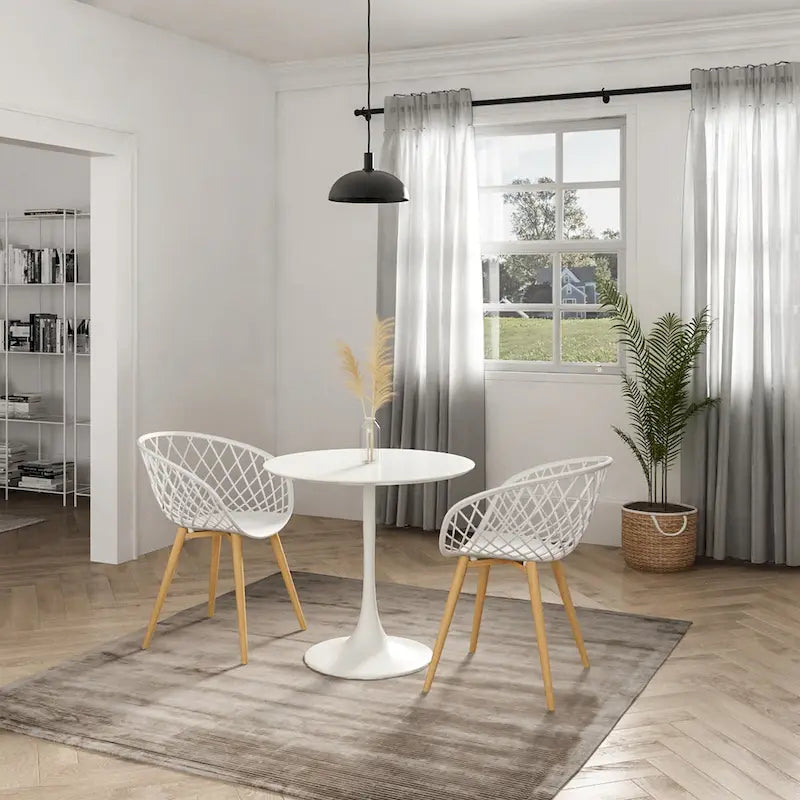 Jamesdar Kurv 31.5 Mid-Century Modern Cafe Table