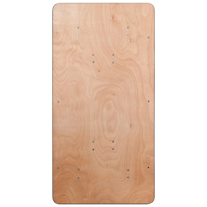 Natural Wood Folding Table