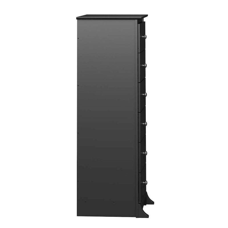 Prepac Sonoma 6 Drawer Dresser for Bedroom, Tall Chest of Drawers, Bedroom Furniture, Clothes Storage and Organizer