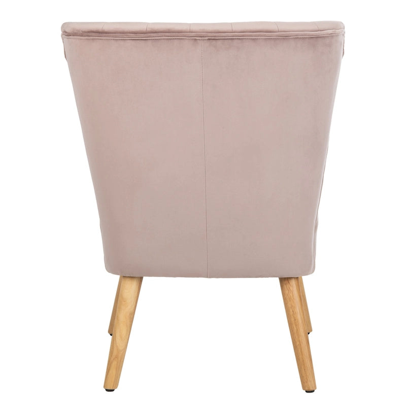 SAFAVIEH Adela Mid-Century Accent Chair - 25.6 x 27.2 x 31.1 - 26Wx27Dx31H