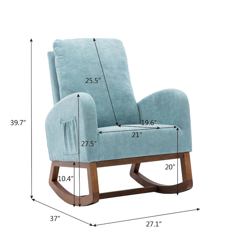 Modern living room Comfortable rocking chair