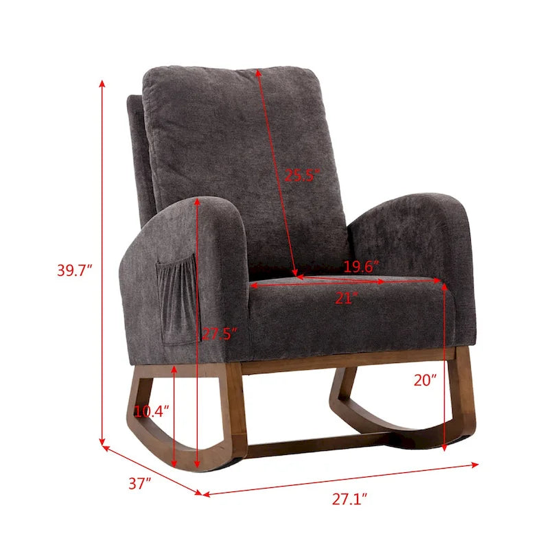 Modern living room Comfortable rocking chair