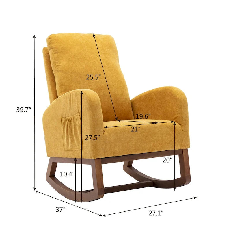 Modern living room Comfortable rocking chair